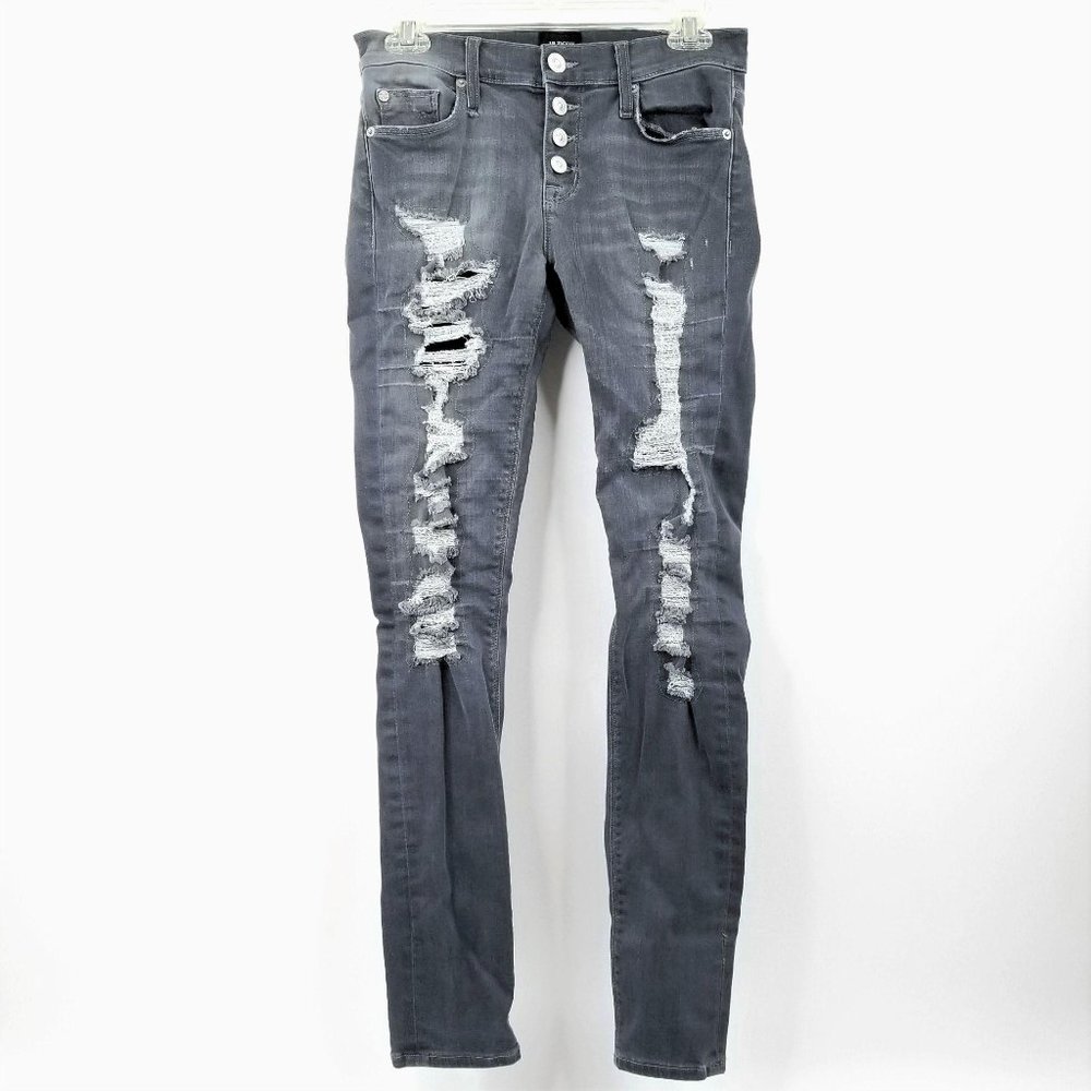 Hudson Jeans Ciara Super Skinny Exposed Button Fly